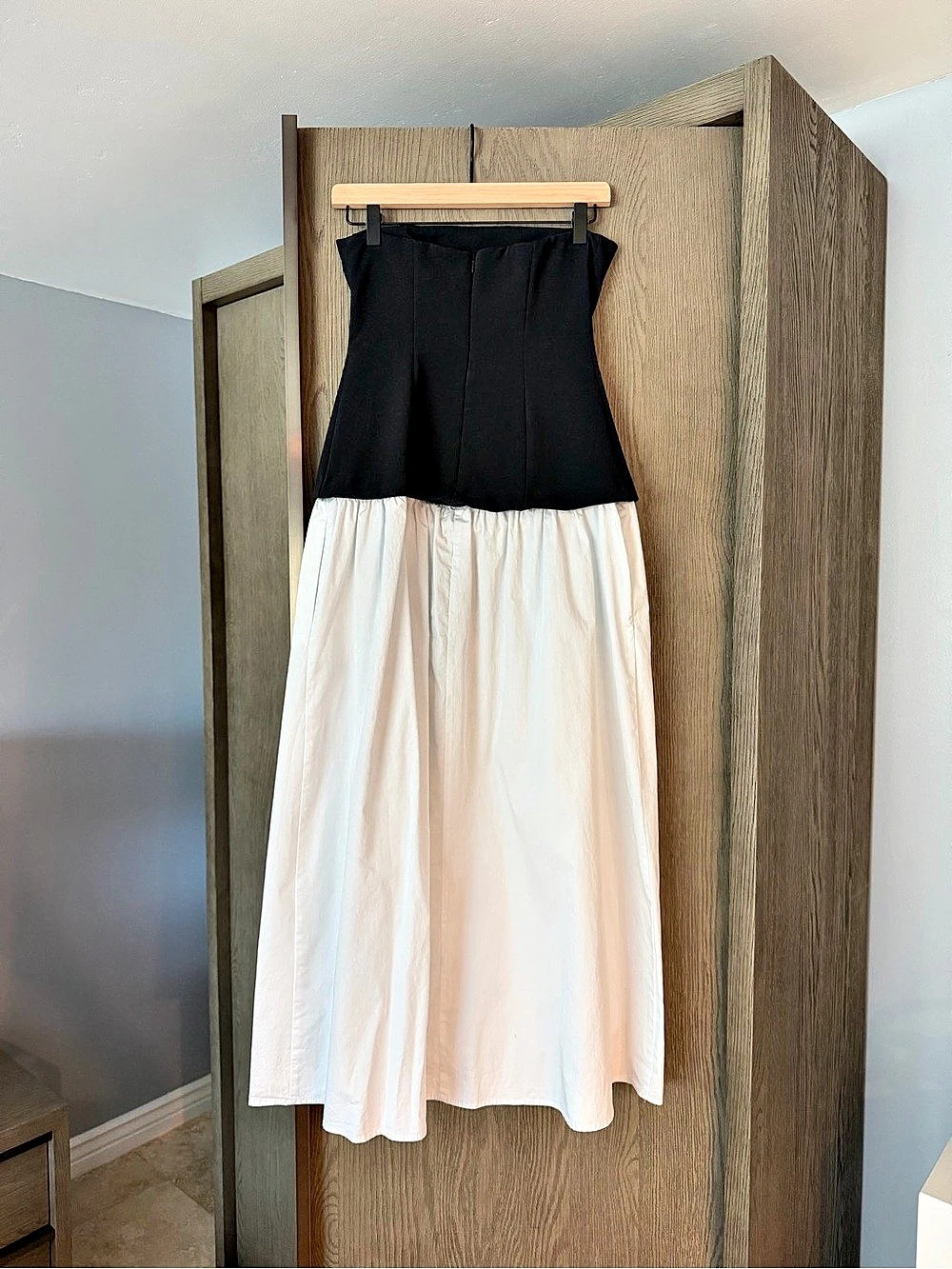 Zara Strapless Maxi Dress